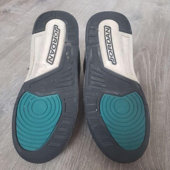 Nike Air Jordan 3 Retro GS Rio Teal Black 441140-018 Youth 6.5Y Shoes Sneakers - Picture 8 of 14